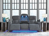 Studio Cave Power Reclining Sofa - Golden Home Furniture 
