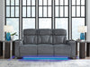 Studio Cave Power Reclining Sofa - Golden Home Furniture 