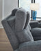 Studio Cave Power Reclining Loveseat with Console - Golden Home Furniture 