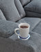 Studio Cave Power Reclining Loveseat with Console - Golden Home Furniture 