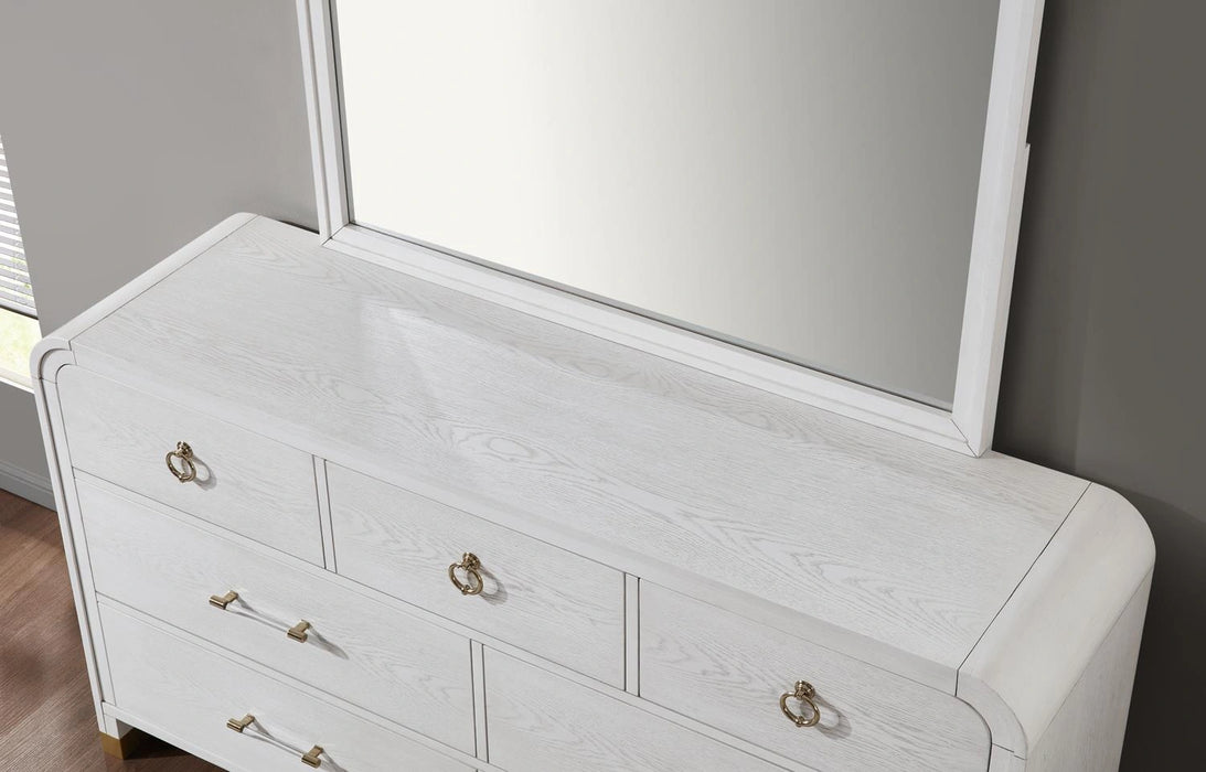 White Canopy Queen Bed