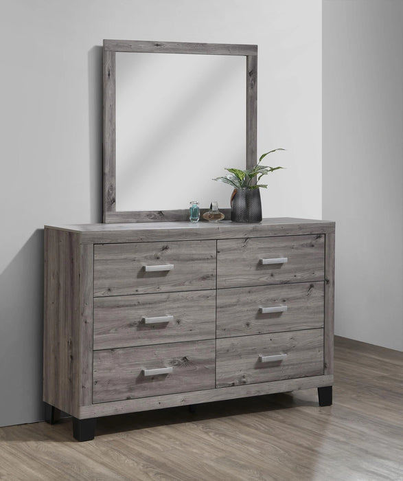 Queen Bed Frame - Dresser - Mirror - Chest - Nightstand