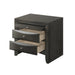 Crown Mark Emily Nightstand in Grey - Golden Home Furniture (Columbus, OH) - Multi Location