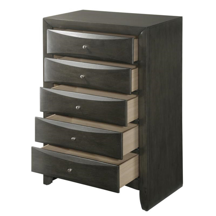 Crown Mark Emily Chest in Grey - Golden Home Furniture (Columbus, OH) - Multi Location