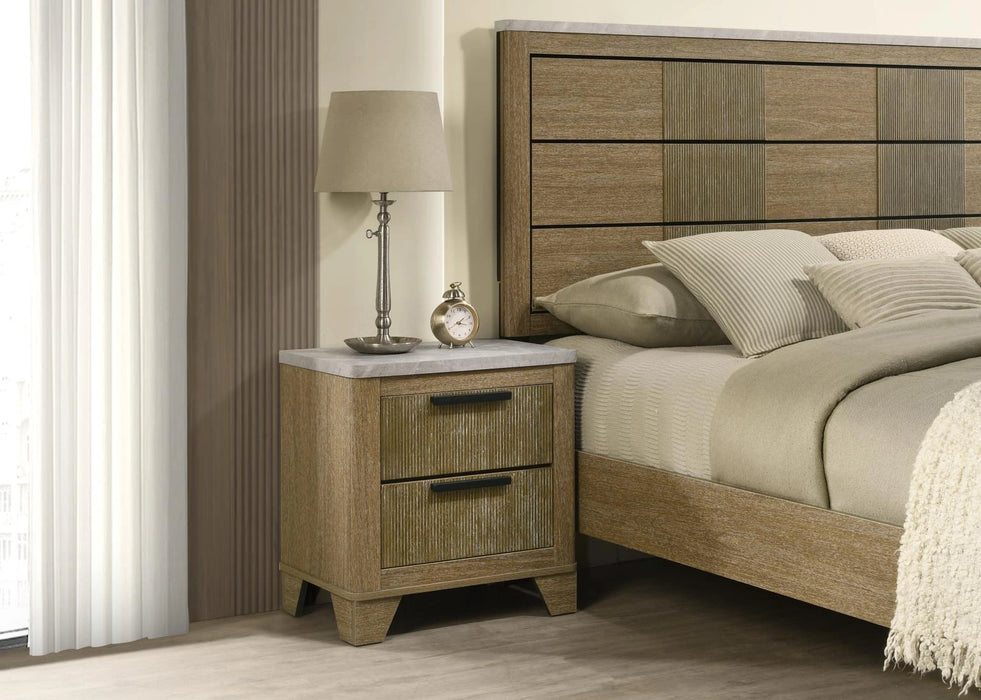 Queen Bed Frame - Dresser - Mirror - Chest - Nightstand