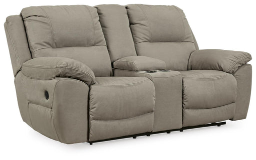 Next-Gen Gaucho Reclining Loveseat with Console - Golden Home Furniture 