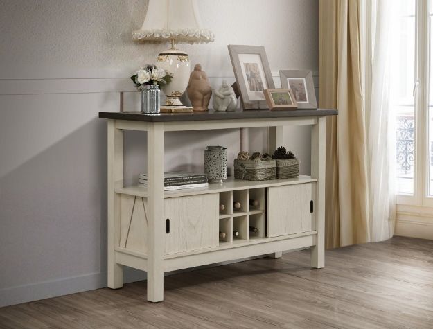 Crown Mark Maribelle Server in Chalk/Grey - Golden Home Furniture (Columbus, OH) - Multi Location