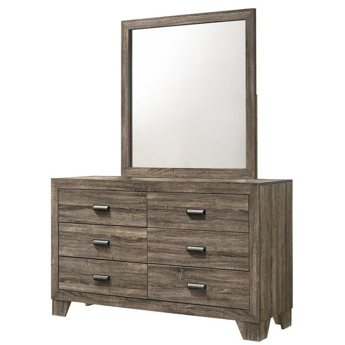 Crown Mark Millie Mirror in Grey - Golden Home Furniture (Columbus, OH) - Multi Location