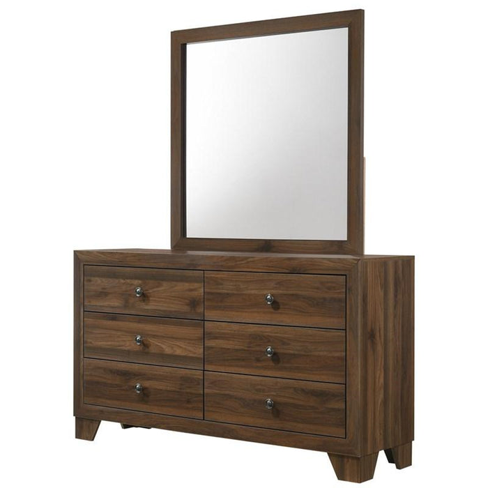 Crown Mark Millie Mirror in Brown Cherry - Golden Home Furniture (Columbus, OH) - Multi Location