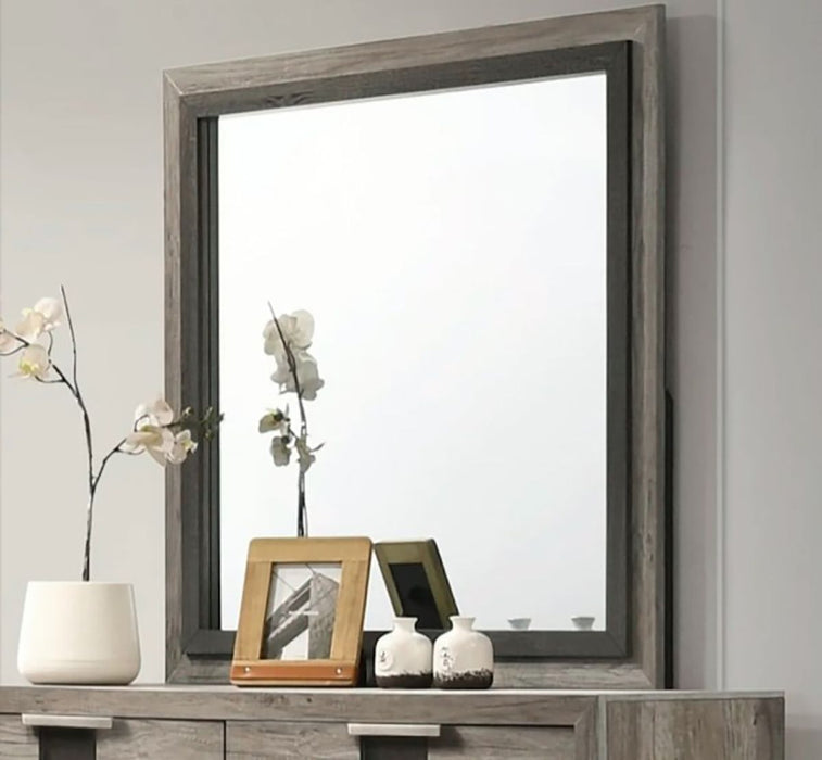 Crown Mark Furniture Rangley Dresser Mirror in Brown - Golden Home Furniture (Columbus, OH) - Multi Location