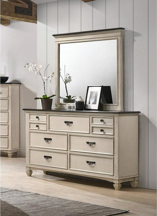 Crown Mark Sawyer Dresser in Two-Toned - Golden Home Furniture (Columbus, OH) - Multi Location