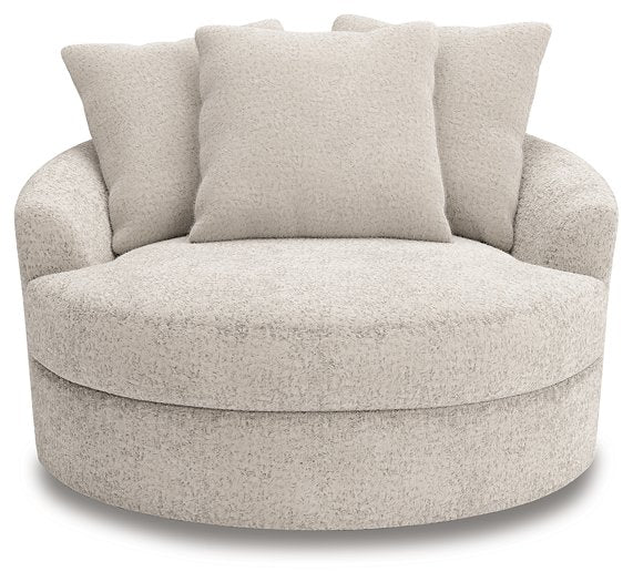 Cuddle Plush Oversized Swivel Accent Chair - Golden Home Furniture (Columbus, OH) - Multi Location