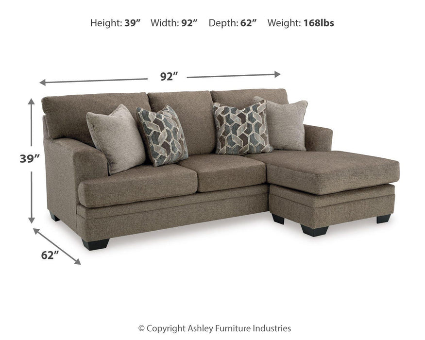 Stonemeade Sofa Chaise - Golden Home Furniture 