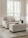 High Profile Chair & Ottoman Living Room Set - Golden Home Furniture 