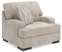 High Profile Chair & Ottoman Living Room Set - Golden Home Furniture 