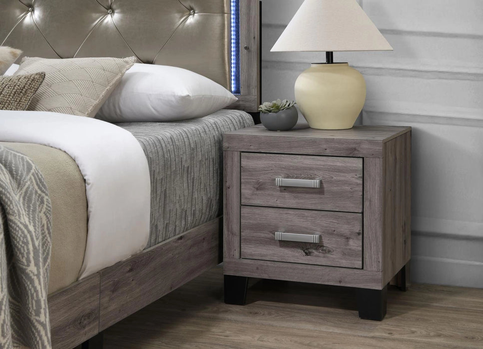 Queen Bed Frame - Dresser - Mirror - Chest - Nightstand