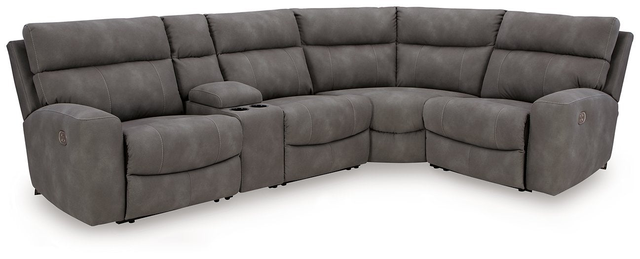 Next-Gen DuraPella Power Reclining Sectional - Golden Home Furniture (Columbus, OH) - Multi Location