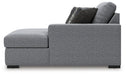 Bealton Sectional with Double Chaise - Golden Home Furniture (Columbus, OH) - Multi Location