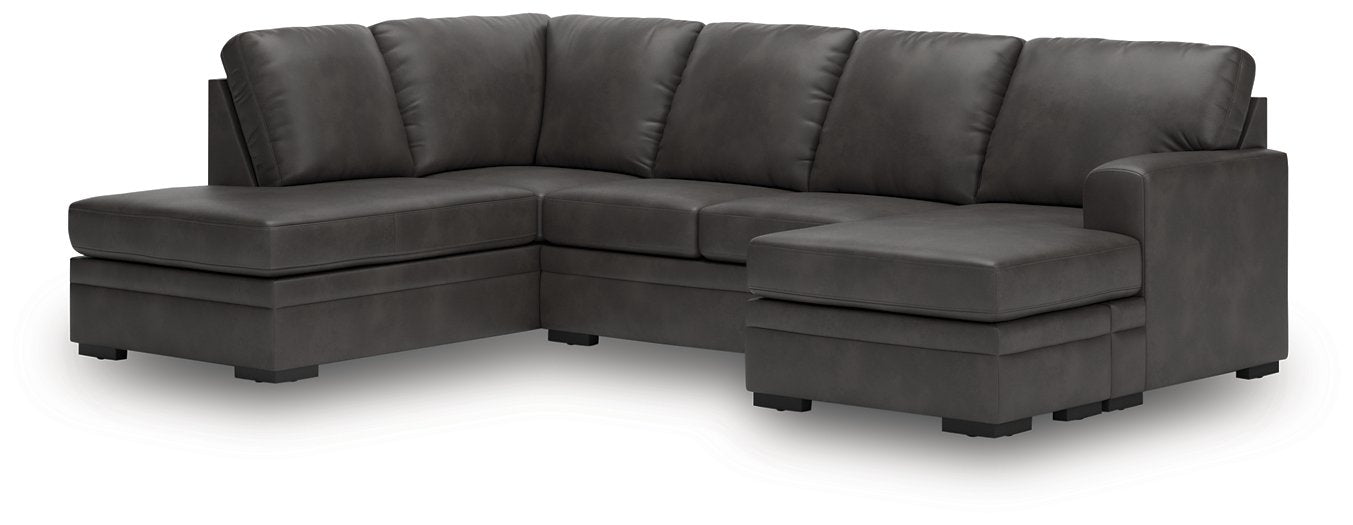 Lofton-Pike Sectional with Chaise - Golden Home Furniture (Columbus, OH) - Multi Location