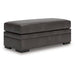Lofton-Pike Oversized Accent Ottoman - Golden Home Furniture (Columbus, OH) - Multi Location