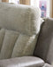 WhipLash Power Reclining Loveseat with Console - Golden Home Furniture 