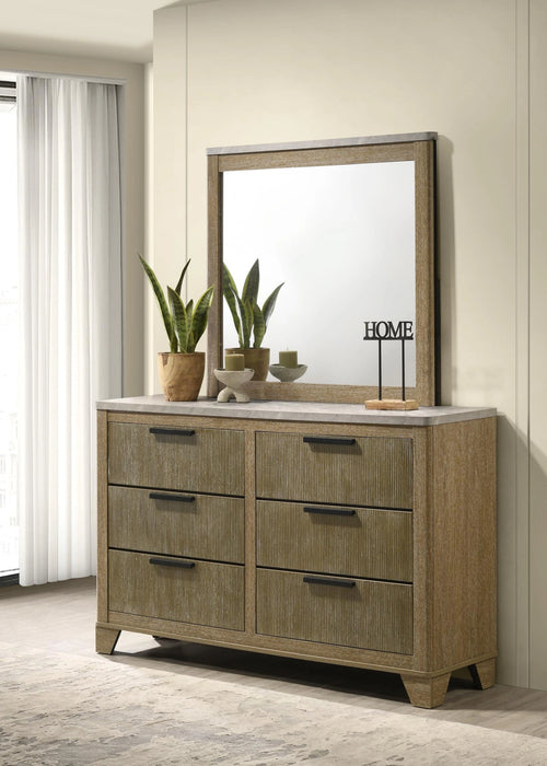Aspen Oak King Bed