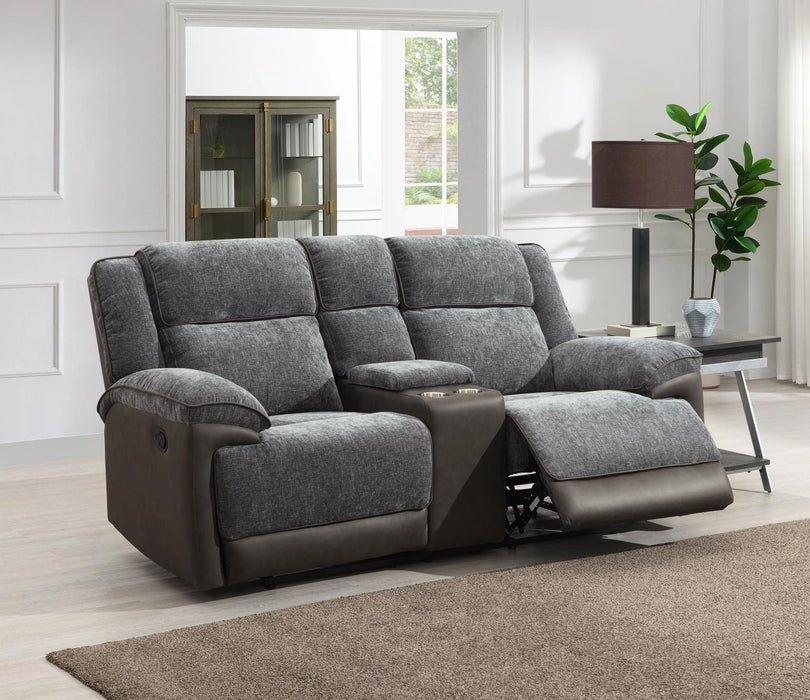 Gray Motion Loveseat