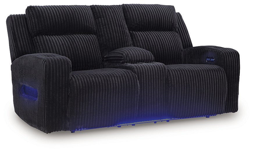 Forest Lake Power Reclining Loveseat with Console - Golden Home Furniture (Columbus, OH) - Multi Location