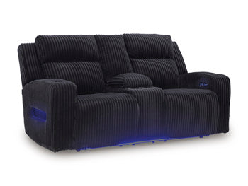 Forest Lake Power Reclining Loveseat with Console - Golden Home Furniture (Columbus, OH) - Multi Location