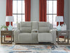 Forest Lake Power Reclining Loveseat with Console - Golden Home Furniture (Columbus, OH) - Multi Location