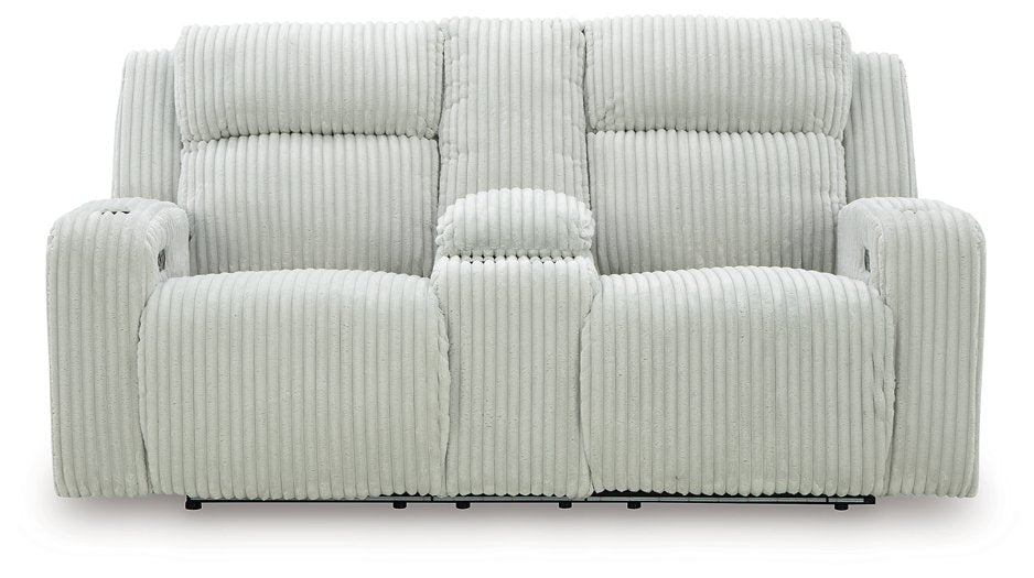 Forest Lake Power Reclining Loveseat with Console - Golden Home Furniture (Columbus, OH) - Multi Location