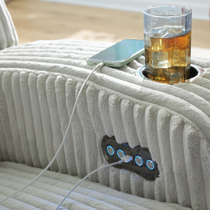 Forest Lake Power Recliner - Golden Home Furniture 