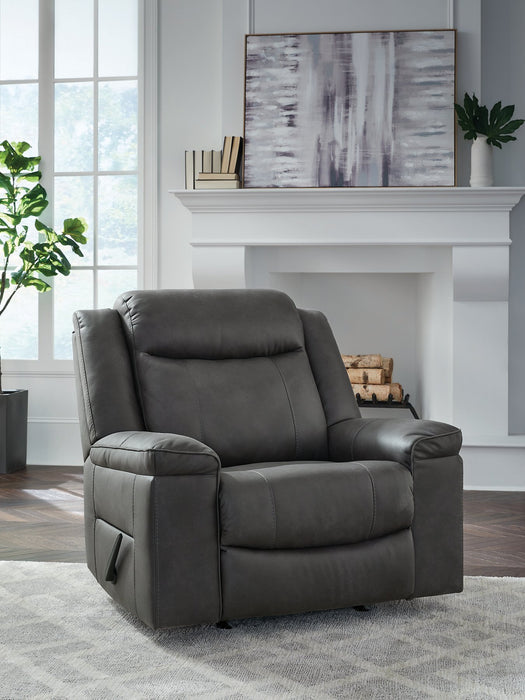 Status Check Recliner - Golden Home Furniture 