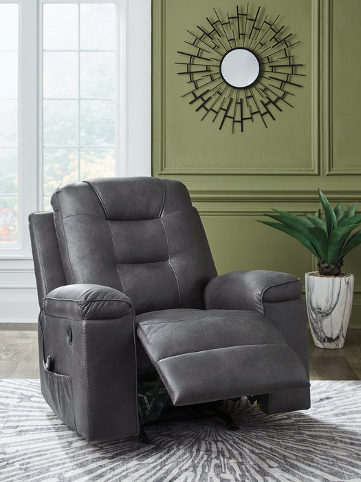 Stockworth Recliner - Golden Home Furniture 