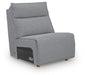 ModMax II Reclining Sectional with Chaise and Audio Console - Golden Home Furniture 
