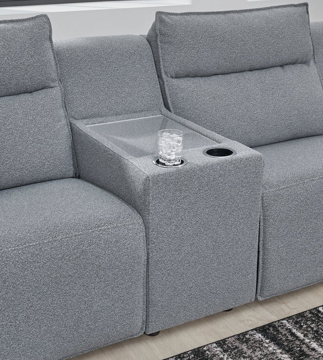 Modmax Power Reclining Sectional with Chaise - Golden Home Furniture (Columbus, OH) - Multi Location