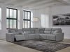 Modmax Reclining Sectional with Console - Golden Home Furniture (Columbus, OH) - Multi Location