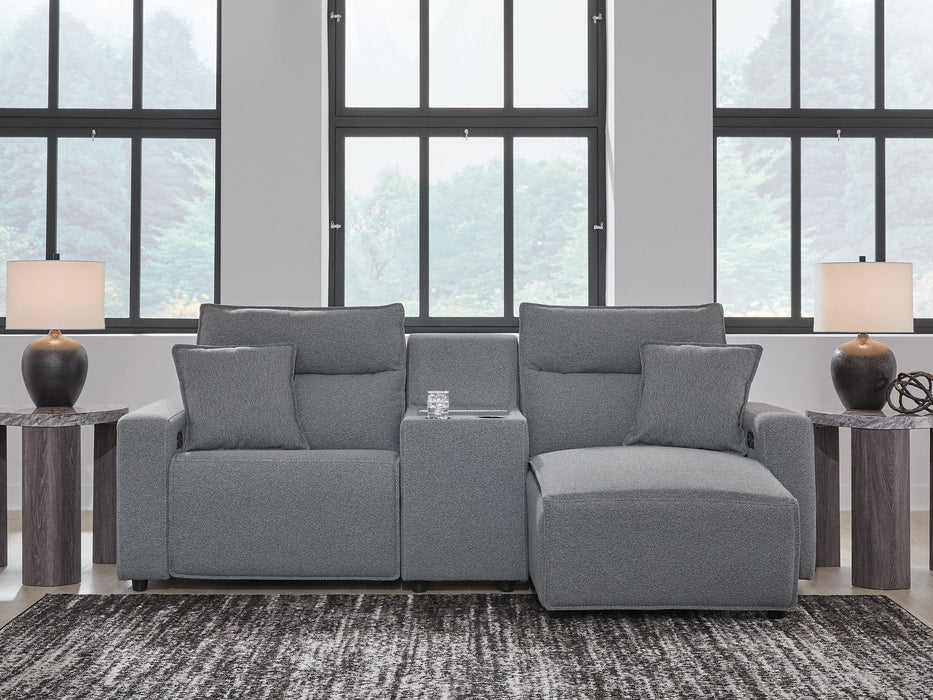 Modmax Power Reclining Sectional with Chaise - Golden Home Furniture (Columbus, OH) - Multi Location