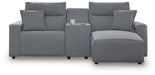 Modmax Power Reclining Sectional with Chaise - Golden Home Furniture (Columbus, OH) - Multi Location