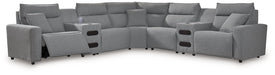 Modmax Power Reclining Sectional with Chaise - Golden Home Furniture (Columbus, OH) - Multi Location