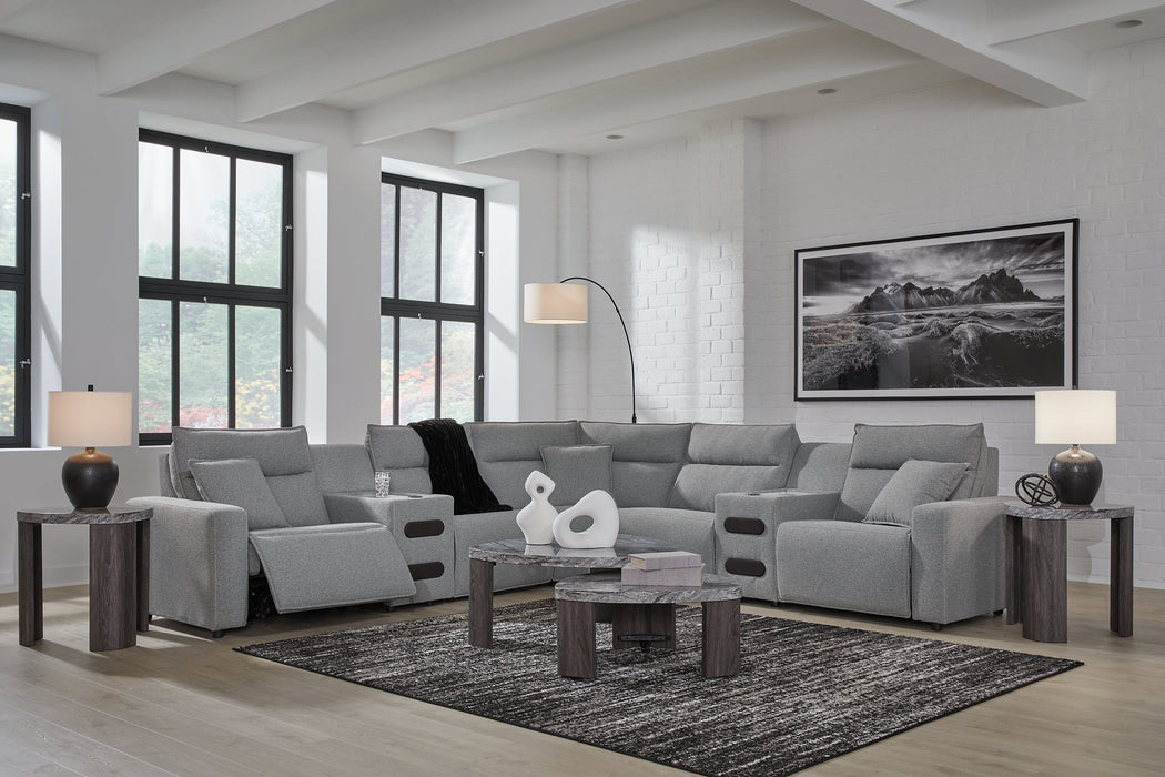 Modmax Power Reclining Sectional with Chaise - Golden Home Furniture (Columbus, OH) - Multi Location