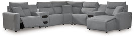 Modmax Power Reclining Sectional with Chaise - Golden Home Furniture (Columbus, OH) - Multi Location