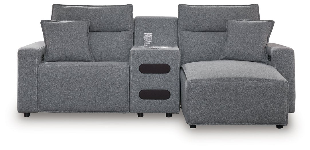 Modmax Power Reclining Sectional with Chaise - Golden Home Furniture (Columbus, OH) - Multi Location