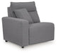 Modmax II Power Reclining Sectional with Audio Consoles - Golden Home Furniture 