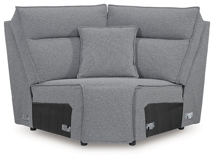 Modmax Reclining Sectional with Audio Console - Golden Home Furniture (Columbus, OH) - Multi Location
