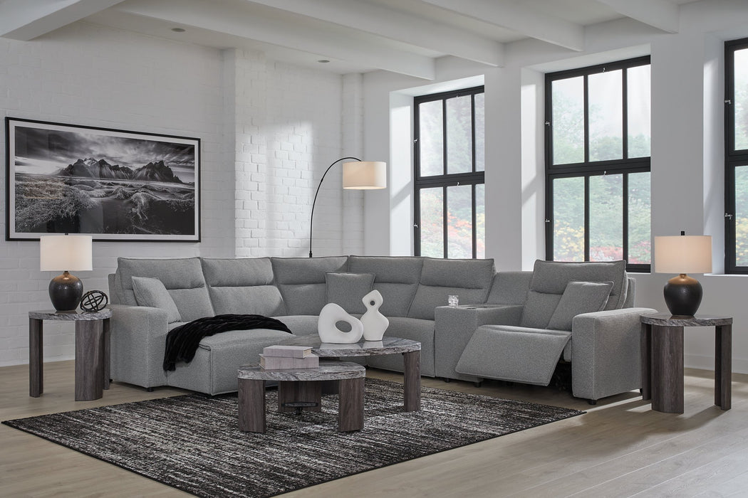 Modmax Power Reclining Sectional with Chaise - Golden Home Furniture (Columbus, OH) - Multi Location