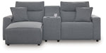 Modmax Power Reclining Sectional with Chaise - Golden Home Furniture (Columbus, OH) - Multi Location