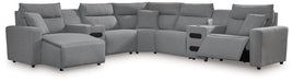 Modmax Power Reclining Sectional with Chaise - Golden Home Furniture (Columbus, OH) - Multi Location