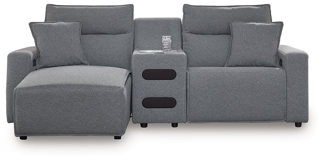 Modmax Power Reclining Sectional with Chaise - Golden Home Furniture (Columbus, OH) - Multi Location