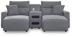 Modmax Power Reclining Sectional with Chaise - Golden Home Furniture (Columbus, OH) - Multi Location